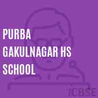 Purba Gakulnagar Hs School Logo