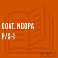 Govt. Ngopa P/s-I Primary School Logo
