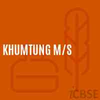Khumtung M/s School Logo