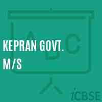 Kepran Govt. M/s School Logo