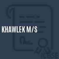 Khawlek M/s School Logo