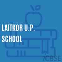Laitkor U.P. School Logo