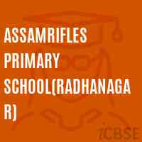 Assamrifles Primary School(Radhanagar) Logo