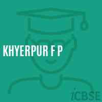 Khyerpur F P Primary School Logo