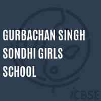 Gurbachan Singh Sondhi Girls School Logo