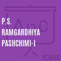 P.S. Ramgardhiya Pashchimi-I Primary School Logo