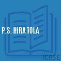 P.S. Hira Tola Primary School Logo