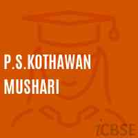 P.S.Kothawan Mushari Primary School Logo