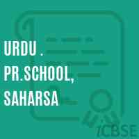 Urdu . Pr.School, Saharsa Logo