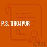 P.S. Tirojpur Primary School Logo