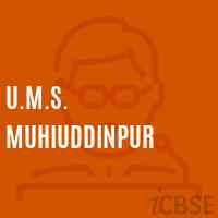 U.M.S. Muhiuddinpur Middle School Logo