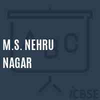 M.S. Nehru Nagar Middle School Logo
