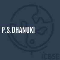 P.S.Dhanuki Primary School Logo