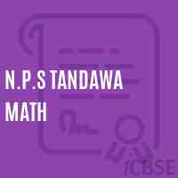 N.P.S Tandawa Math Primary School Logo