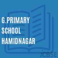 G.Primary School Hamidnagar Logo