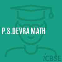 P.S.Devra Math Primary School Logo
