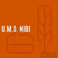U.M.S. Nibi Middle School Logo
