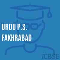 Urdu P.S. Fakhrabad Middle School Logo