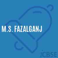 M.S. Fazalganj Middle School Logo
