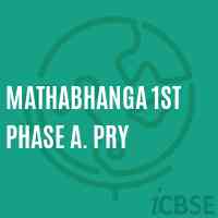 Mathabhanga 1St Phase A. Pry Primary School Logo