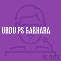 Urdu Ps Garhara Primary School Logo
