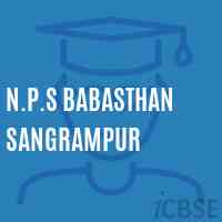 N.P.S Babasthan Sangrampur Primary School Logo