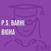 P.S. Barhi Bigha Primary School Logo