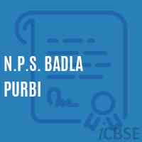 N.P.S. Badla Purbi Primary School Logo