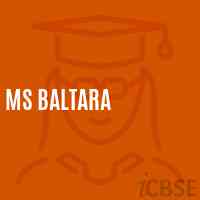 Ms Baltara Middle School Logo