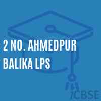 2 No. Ahmedpur Balika Lps Primary School Logo