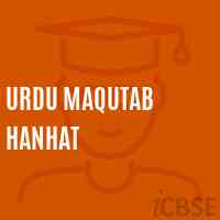 Urdu Maqutab Hanhat Primary School Logo