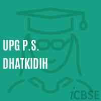 Upg P.S. Dhatkidih Primary School Logo