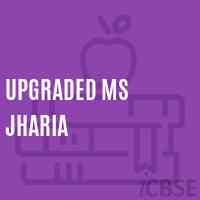 Upgraded Ms Jharia Middle School Logo