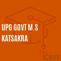 Upg Govt M.S Katsakra Middle School Logo