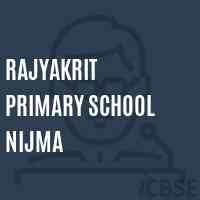 Rajyakrit Primary School Nijma Logo