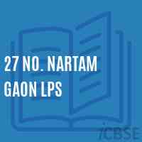 27 No. Nartam Gaon Lps Primary School Logo