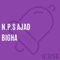 N.P.S Ajad Bigha Primary School Logo
