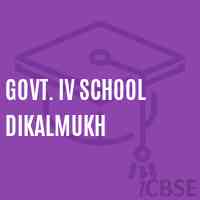 Govt. Iv School Dikalmukh Logo