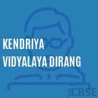 Kendriya Vidyalaya Dirang Senior Secondary School Logo