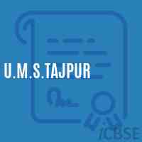 U.M.S.Tajpur Middle School Logo