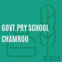 Govt.Pry School Chamroo Logo