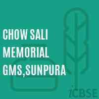 Chow Sali Memorial Gms,Sunpura Middle School Logo