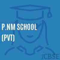 P.Nm School (Pvt) Logo