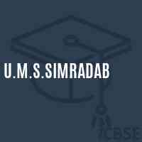 U.M.S.Simradab Middle School Logo