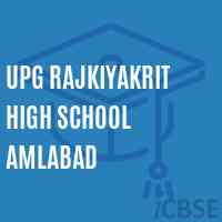 Upg Rajkiyakrit High School Amlabad Logo