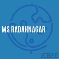 Ms Radahnagar Middle School Logo