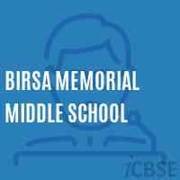 Birsa Memorial Middle School Logo
