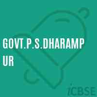 Govt.P.S.Dharampur Primary School Logo