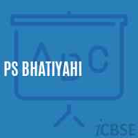 Ps Bhatiyahi Primary School Logo