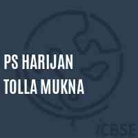 Ps Harijan Tolla Mukna Primary School Logo